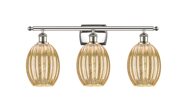 Innovations - 516-3W-PN-G459-6ME - Three Light Bath Vanity - Ballston - Polished Nickel