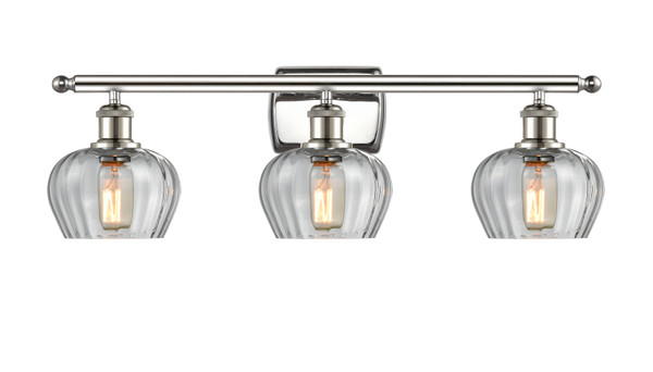 Innovations - 516-3W-PN-G92 - Three Light Bath Vanity - Ballston - Polished Nickel
