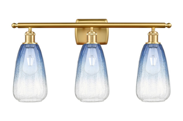 Innovations - 516-3W-SG-G480-6SB - Three Light Bath Vanity - Ballston - Satin Gold