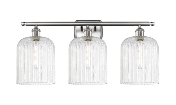 Innovations - 516-3W-SN-G559-8SDY - Three Light Bath Vanity - Ballston - Brushed Satin Nickel