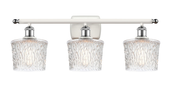 Innovations - 516-3W-WPC-G402-LED - LED Bath Vanity - Ballston - White Polished Chrome