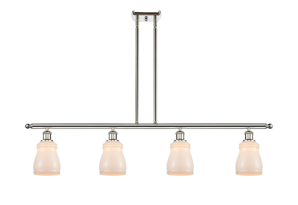Innovations - 516-4I-PN-G391 - Four Light Island Pendant - Ballston - Polished Nickel