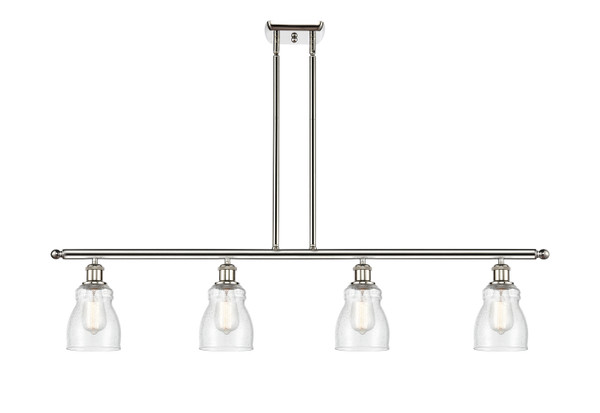 Innovations - 516-4I-PN-G394 - Four Light Island Pendant - Ballston - Polished Nickel
