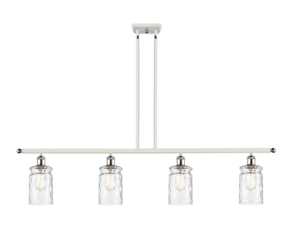 Innovations - 516-4I-WPC-G352-LED - LED Island Pendant - Ballston - White Polished Chrome