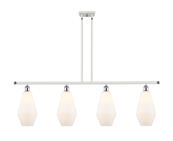Innovations - 516-4I-WPC-G651-7 - Four Light Island Pendant - Ballston - White Polished Chrome