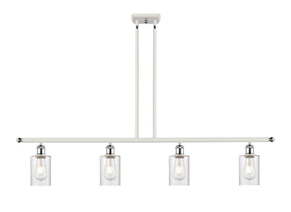 Innovations - 516-4I-WPC-G804 - Four Light Island Pendant - Ballston - White Polished Chrome