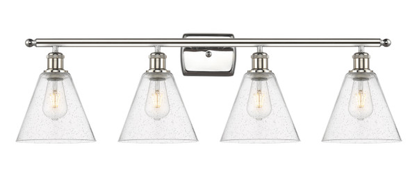 manufacturer_finish:Polished Nickel|manufacturer_glass:Seedy|light_output:220.00lm|color_temperature:2200K|cri:99