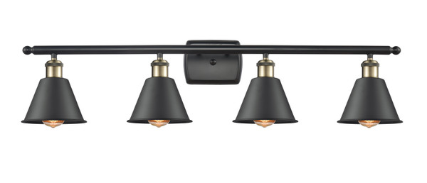 Innovations - 516-4W-BAB-M8-LED - LED Bath Vanity - Ballston - Black Antique Brass
