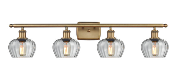 Innovations - 516-4W-BB-G92 - Four Light Bath Vanity - Ballston - Brushed Brass