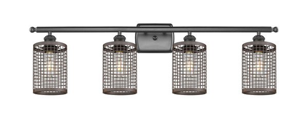 Innovations - 516-4W-OB-M18-OB - LED Bath Vanity - Downtown Urban - Oil Rubbed Bronze