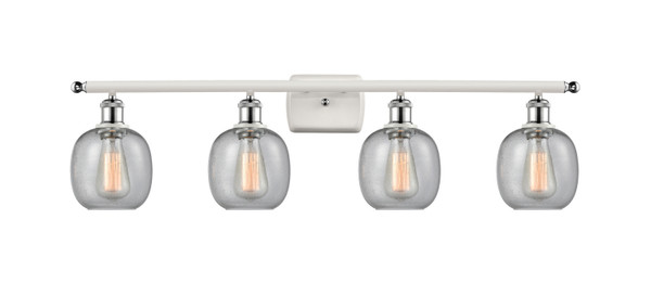 Innovations - 516-4W-WPC-G104-LED - LED Bath Vanity - Ballston - White Polished Chrome