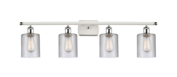 Innovations - 516-4W-WPC-G112-LED - LED Bath Vanity - Ballston - White Polished Chrome