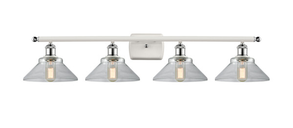 Innovations - 516-4W-WPC-G132-LED - LED Bath Vanity - Ballston - White Polished Chrome