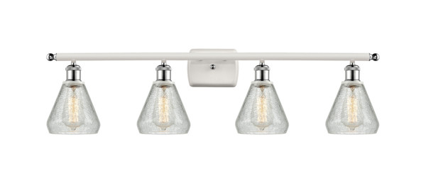 Innovations - 516-4W-WPC-G275-LED - LED Bath Vanity - Ballston - White Polished Chrome