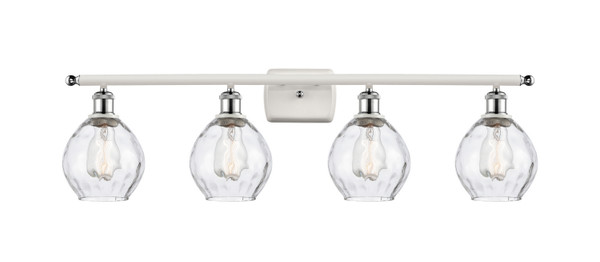 Innovations - 516-4W-WPC-G362-LED - LED Bath Vanity - Ballston - White Polished Chrome