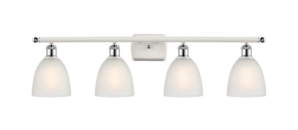 Innovations - 516-4W-WPC-G381-LED - LED Bath Vanity - Ballston - White Polished Chrome