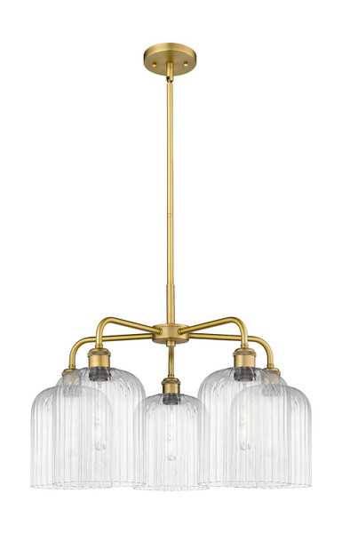 Innovations - 516-5CR-BB-G559-8CL - Five Light Chandelier - Ballston - Brushed Brass