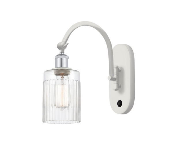 Innovations - 518-1W-WPC-G342-LED - LED Wall Sconce - Ballston - White Polished Chrome