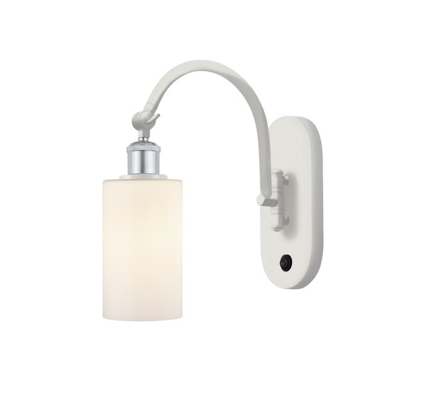 Innovations - 518-1W-WPC-G801-LED - LED Wall Sconce - Ballston - White Polished Chrome