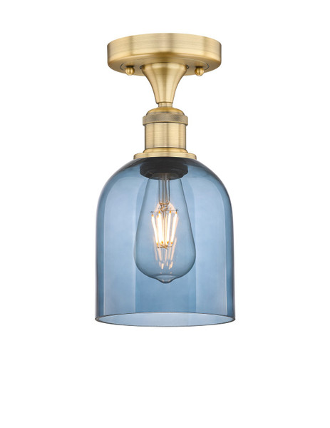 manufacturer_finish:Brushed Brass|manufacturer_glass:Blue|light_output:220.00lm|color_temperature:2200K|cri:99