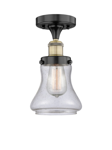 Innovations - 616-1F-BAB-G194 - One Light Semi-Flush Mount - Edison - Black Antique Brass