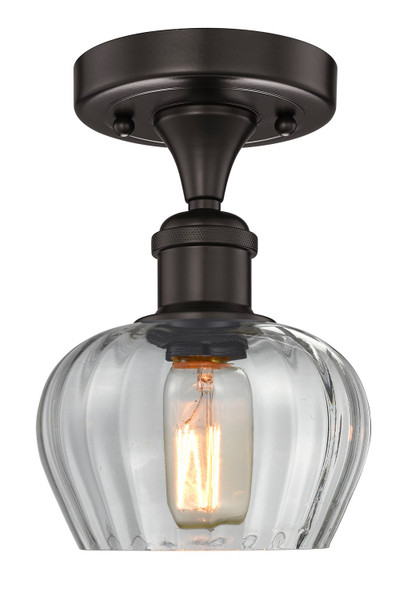 Innovations - 616-1F-OB-G92 - One Light Semi-Flush Mount - Edison - Oil Rubbed Bronze