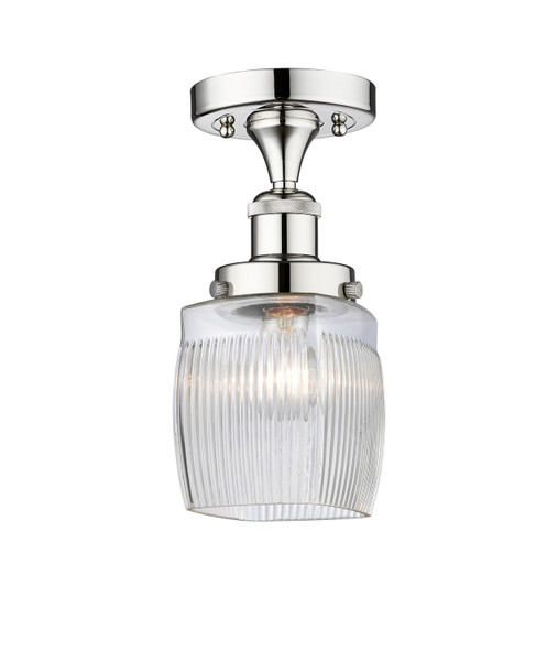 Innovations - 616-1F-PC-G302 - One Light Semi-Flush Mount - Edison - Polished Chrome