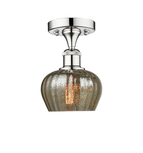 Innovations - 616-1F-PC-G96 - One Light Semi-Flush Mount - Edison - Polished Chrome