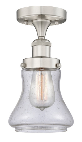 Innovations - 616-1F-SN-G194 - One Light Semi-Flush Mount - Edison - Brushed Satin Nickel