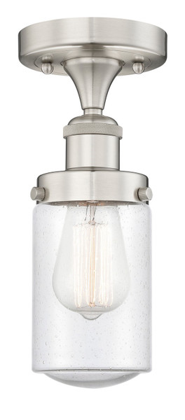 Innovations - 616-1F-SN-G314 - One Light Semi-Flush Mount - Edison - Brushed Satin Nickel