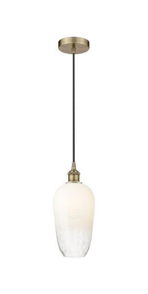 Innovations - 616-1P-AB-G484-7OP - One Light Mini Pendant - Edison - Antique Brass