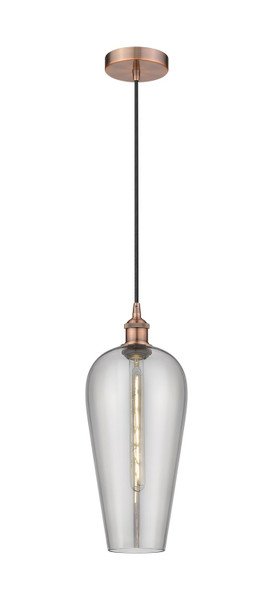 Innovations - 616-1P-AC-G456-8SM - One Light Mini Pendant - Edison - Antique Copper