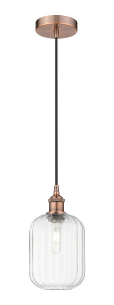 Innovations - 616-1P-AC-G460-7CL - One Light Mini Pendant - Edison - Antique Copper