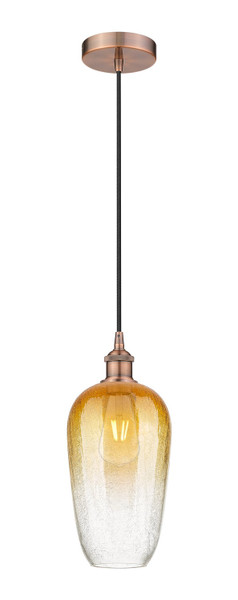 Innovations - 616-1P-AC-G484-7AM - One Light Mini Pendant - Edison - Antique Copper