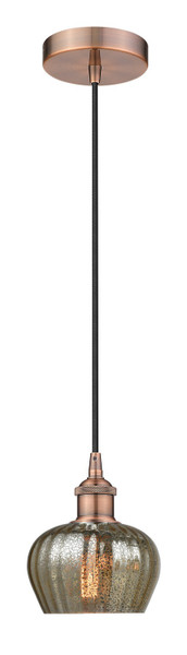 Innovations - 616-1P-AC-G96 - One Light Mini Pendant - Edison - Antique Copper