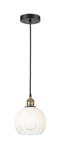 Innovations - 616-1P-BAB-G483-8OP - One Light Mini Pendant - Edison - Black Antique Brass