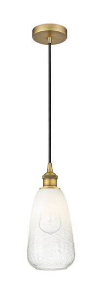 Innovations - 616-1P-BB-G480-6OP - One Light Mini Pendant - Edison - Brushed Brass