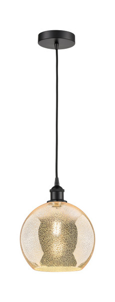 Innovations - 616-1P-BK-G128-10 - One Light Mini Pendant - Edison - Matte Black
