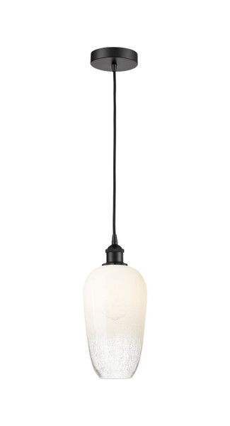 Innovations - 616-1P-BK-G484-7OP - One Light Mini Pendant - Edison - Matte Black