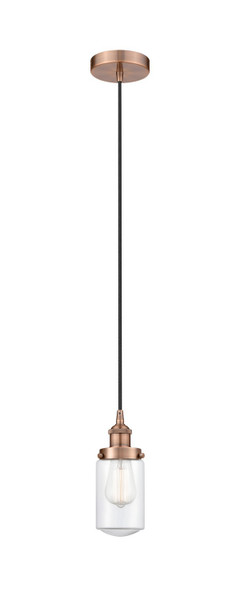 Innovations - 616-1PH-AC-G312 - One Light Mini Pendant - Edison - Antique Copper