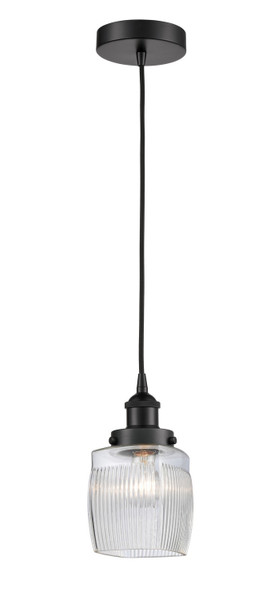 Innovations - 616-1PH-BK-G302 - One Light Mini Pendant - Edison - Matte Black