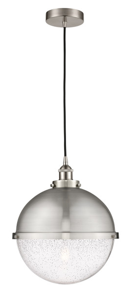 Innovations - 616-1PH-SN-HFS-124-SN - One Light Pendant - Edison - Brushed Satin Nickel
