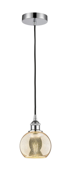 Innovations - 616-1P-PC-G128-6 - One Light Mini Pendant - Edison - Polished Chrome