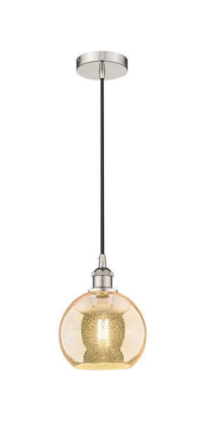 Innovations - 616-1P-PN-G128-8 - One Light Mini Pendant - Edison - Polished Nickel
