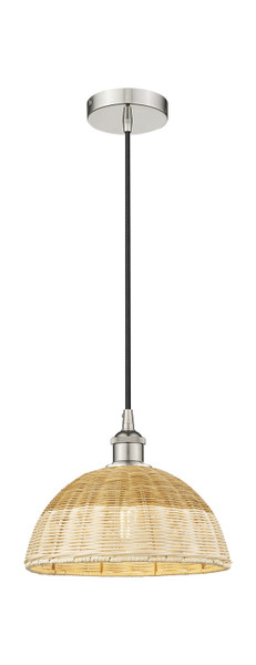 Innovations - 616-1P-PN-NBD2-12-NAT - One Light Mini Pendant - Edison - Polished Nickel