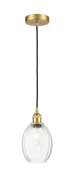 Innovations - 616-1P-SG-G459-6CL - One Light Mini Pendant - Edison - Satin Gold