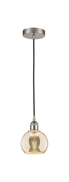 Innovations - 616-1P-SN-G128-6 - One Light Mini Pendant - Edison - Brushed Satin Nickel
