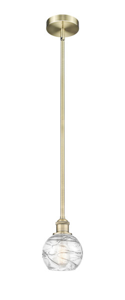 manufacturer_finish:Antique Brass|manufacturer_glass:Clear Athens Deco Swirl|light_output:220.00lm|color_temperature:2200K|cri:99