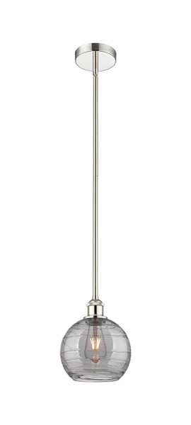manufacturer_finish:Polished Nickel|manufacturer_glass:Light Smoke Deco Swirl|light_output:220.00lm|color_temperature:2200K|cri:99
