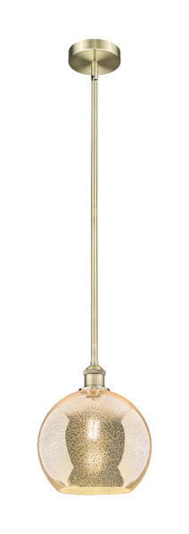 Innovations - 616-1S-AB-G128-10 - One Light Mini Pendant - Edison - Antique Brass